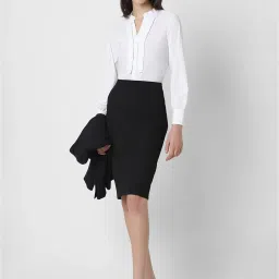 Van Heusen White Regular Fit Shirt image 4