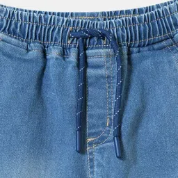 R&B Boys Mid Blue Cotton Jeans image 4