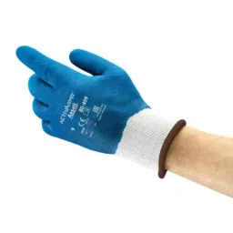Ansell ActivArmr 80-600 Blue Acrylic Abrasion & Cut Resistant Natural Rubber Work Gloves Size 9 Latex, 80409090-picture-38