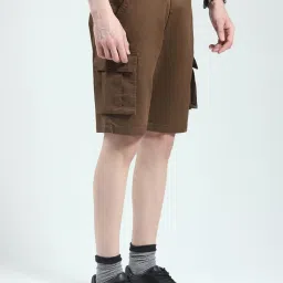 Monte Carlo Brown Regular Fit Shorts image 4