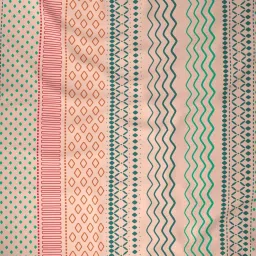 Raymond Home Delight Pink & Blue 104 TC Cotton Single Bedsheet with 1 Pillow Cover image 4