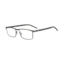 HUGO Brown Rectangular Eye Frames for Men-image-28