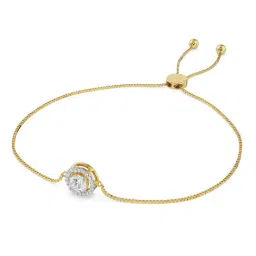EMORI Yellow Gold Subtle Shimmering Diamond Bracelet-picture-42