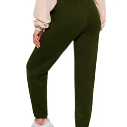MS BOTTOM Women Regular Fit Mid-Rise Cotton Joggers image 3