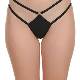 SELFCARE Pack of 4 Low Waist Cotton Thong Briefs-SN2846 image 4