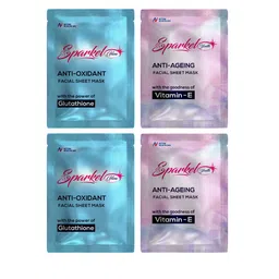 Sparkel Set Of 4 Youth & Glow Face Sheet Mask-picture-32