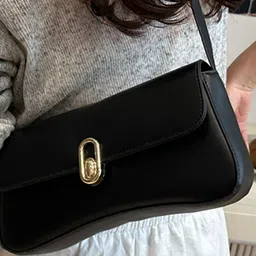 LULU & SKY Women Solid Structured Shoulder Bag image 2