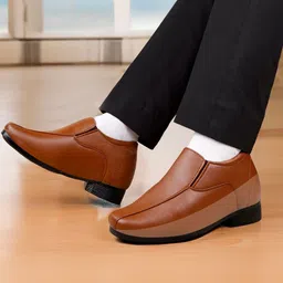 Bxxy Men Hidden Height Increasing Formal Slip-On Shoes-picture-11