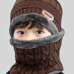 Adorazone Boys Embroidered Woollen Beanie-image-88