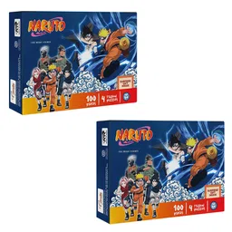 Topps Naruto Jigsaw Puzzle Bundle - Pack of 2 (100 pieces each)-picture-18