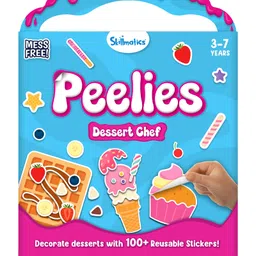 Reusable Sticker Activity Book Peelies, 100 Plus Reusable Stickers, 6 Pictures, Mess Free Fun for Kids, Creative Play and Travel Toy, Gifts for Boys and Girls Ages 3 to 7-image-95