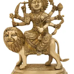 Exotic India Gold-Toned Religious Idol Showpiece-picture-23