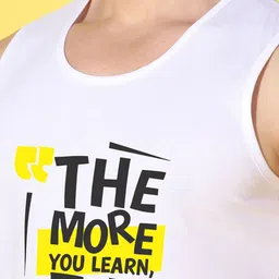 WOOSTRO Pack of 2 Printed Combed Cotton Innerwear Vests with Intelliease Technology image 3