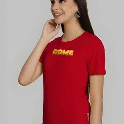 SZN Women Typography Printed T-shirt-image-72