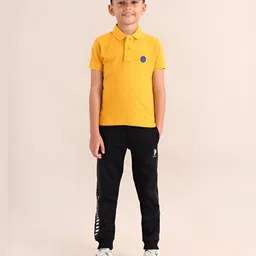 U.S. Polo Assn. Kids Boys Brand Logo Polo Collar T-shirt-picture-45