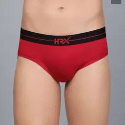 HRX by Hrithik Roshan Pack Of 2 Mid-Rise Basic Briefs HRX_BRF_002_RD_GR_2PC-picture-45