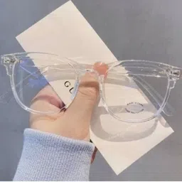 NIVICK Unisex Clear Lens & White Other Sunglasses with image 1