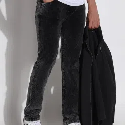showoffff Showoff Black Slim Fit Jeans image 4