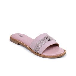 Shezone Women Textured Open Toe Flats-picture-22