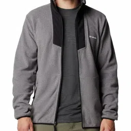 Columbia City Grey Regular Fit Colour Block Sports Jacket image 4