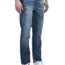 Numero Uno Mid Blue Straight Fit Jeans image 4