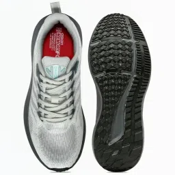 Asian Men's Grey Running Shoes image 4