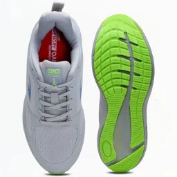 Asian Men's Grey Running Shoes image 4