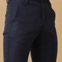 Linen Club Dark Blue Contemporary Fit Shorts image 4