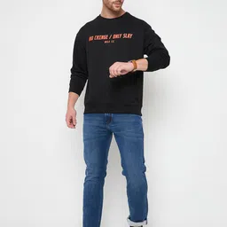 Mast & Harbour Men Printed Sweatshirt image 4