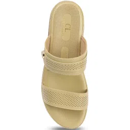 Carlton London Women's Green Casual Wedges image 4