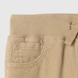GAP Boys Khaki Cotton Solid Pants image 4