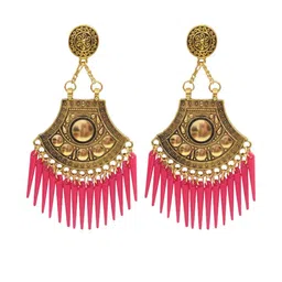 Weariton German Silver Gold Chandbalis Earing-image-22