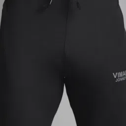 Vimal Jonney Multicolored Regular Fit Texture Trackpants - Pack Of 2 image 4