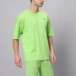 Griffel Green Cotton Loose Fit Co-Ord Set image 4