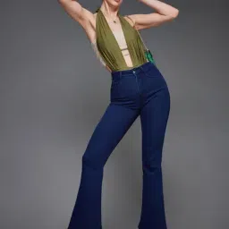 Miss Chase Navy Plain Jeans image 4