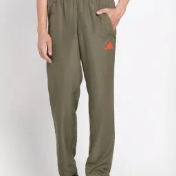 Adidas Green Regular Fit Printed Sports Trackpants-picture-13