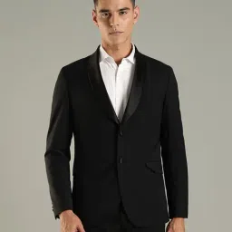 Tommy Hilfiger Black Regular Fit Blazer-picture-34