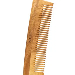ALLURE Neem Wooden Detangle Comb - CD 01-image-7