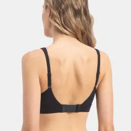 Jockey 1856 Black Wirefree Padded Full Coverage T-Shirt Bra image 2