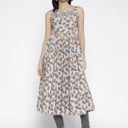 La Intimo Multi-Color Relaxed Fit Printed Dress-picture-39