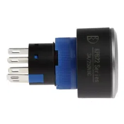 RS PRO Illuminated Push Button Switch Momentary 22.2 mm SPDT White LED 250 V AC, 1758299 image 5