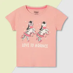 max Girls 5 Printed Applique T-shirt image 3