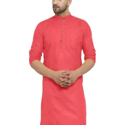 ANUJ FASHION Men Solid A-Line Kurtas-picture-20