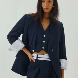 Shop Staple Women Tailored Fit Single Breasted Blazer-picture-11
