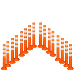 Robustt RB-SPRING-POST-ORANGE-16 750mm Spring Parking Post (Pack of 16)-picture-34