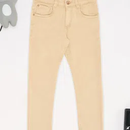 Pantaloons Junior Denim Solid Jeans - Khaki-image-48