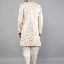 Manish Creations Embroidered Sherwani Set image 5