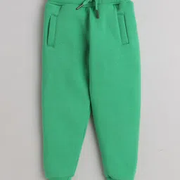 Knitting Doodles Fleece Woven Full Sleeves You Make Me Smile Text Printed Sweatshirt With Joggers Set - Green image 5