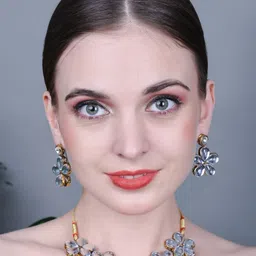 Dhivara Copper-Plated Kundan Stone-Studded Jewellery Set-picture-14