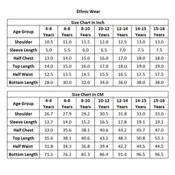 Cutiekins Cotton Blend Woven Half Puffed Sleeves Floral Printed & Gota Lace Embellished Kurti Sharara With Dupatta Set - White & Rama Green image 2